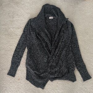 SO Women's Charcoal Cardigan Sweater